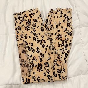 Fabletics Leopard Leggings Women's XS Full Length